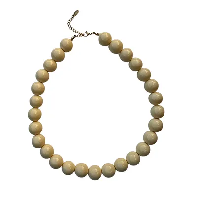 Bubbelketting botergeel goud